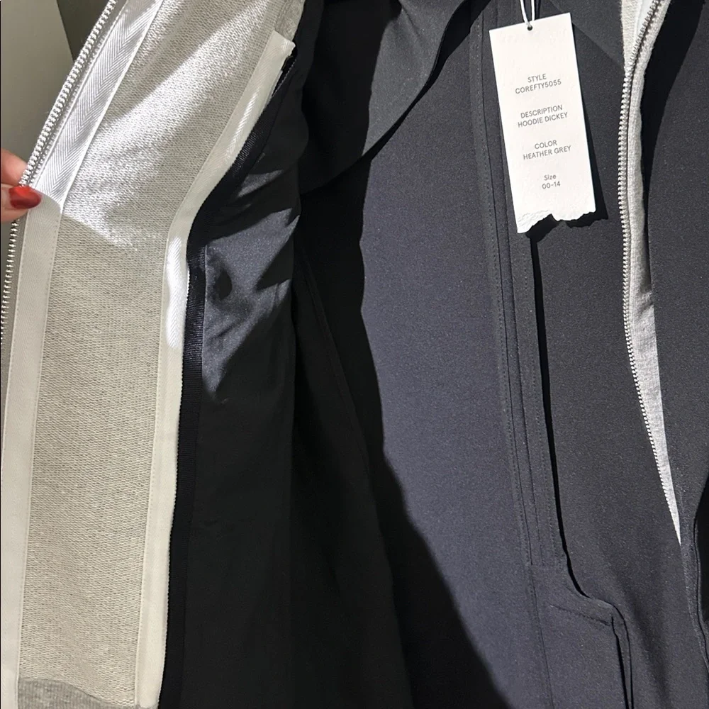 Veronica beard scuba jacket with hoodie Dickey - Picture 10 of 13